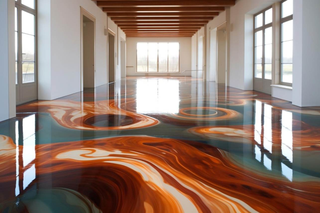 3D Epoxy Flooring Interior Design